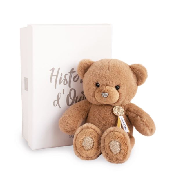 Histoire d Ours Peluche Ours Charms Marron Clair 24 cm